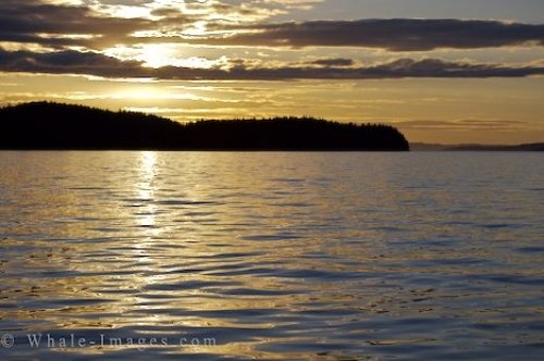Northern Vancouver Island Sunset Clouds British Columbia Canada
